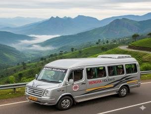 & Luxury Travels: South Theni Day Trip Package Tempo Traveller